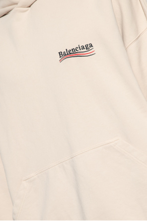 T-SHIRTS SHORT SLEEVE UNISEX - Beige Hoodie with logo